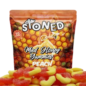 Mad Honey Peach Gummies