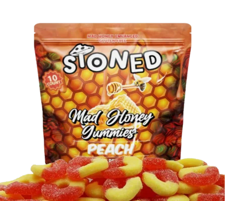 Mad Honey Peach Gummies