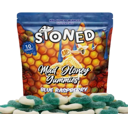 Mad Honey Raspberry Gummies